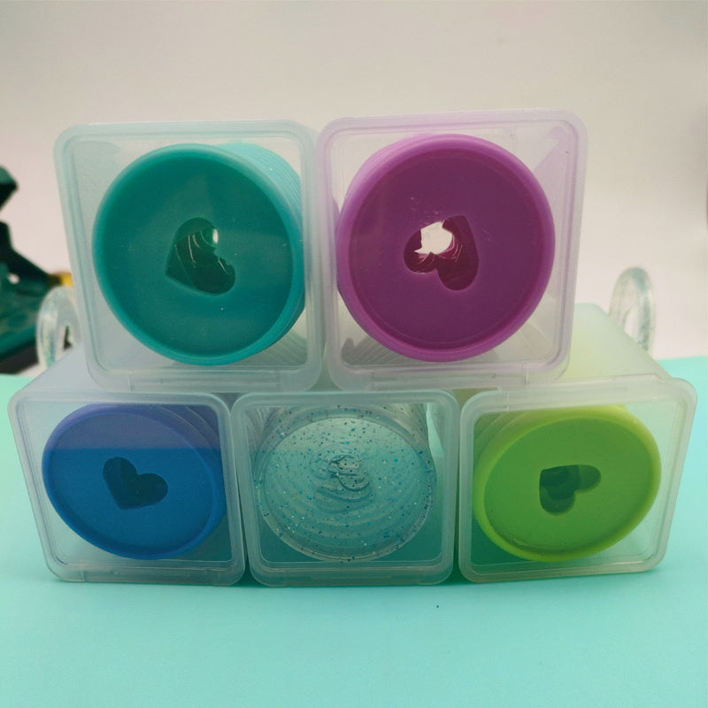 Set of 9 Heart Shaped Notebook Accessories