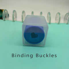 Set of 9 Heart Shaped Notebook Accessories