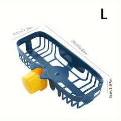Sink Storage Rack for Cleaning Cloth Dishcloth Detergent Kitchen Drainage