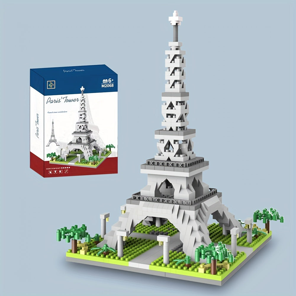 Paris Tower Building Blocks Eiffel Tower Model Toy
