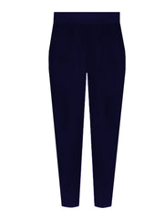  High Rise Pants With Pockets Casual Slim Tapered Pants