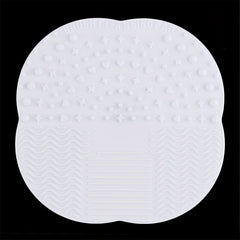 Flower-Shaped Makeup Brush Cleaning Pad