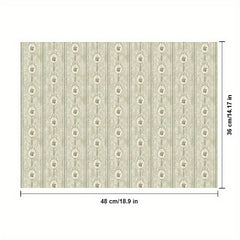 Vintage Dollhouse Wallpaper 1:12 Scale Scenery Props Paper Background