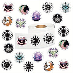 500 Mysterious Witchcraft Stickers Self Adhesive for Various Surfaces