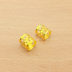 50pcs Dreadlocks Beads Hair Braid Rings Clips Metal Cuffs Jewelry