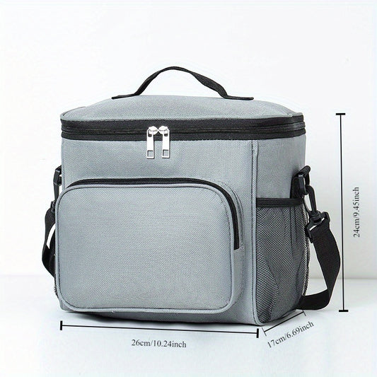 Large Capacity Insulated Lunch Bag for Office and Students