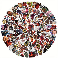 128pcs Baldur's Gate Character Stickers for Laptops
