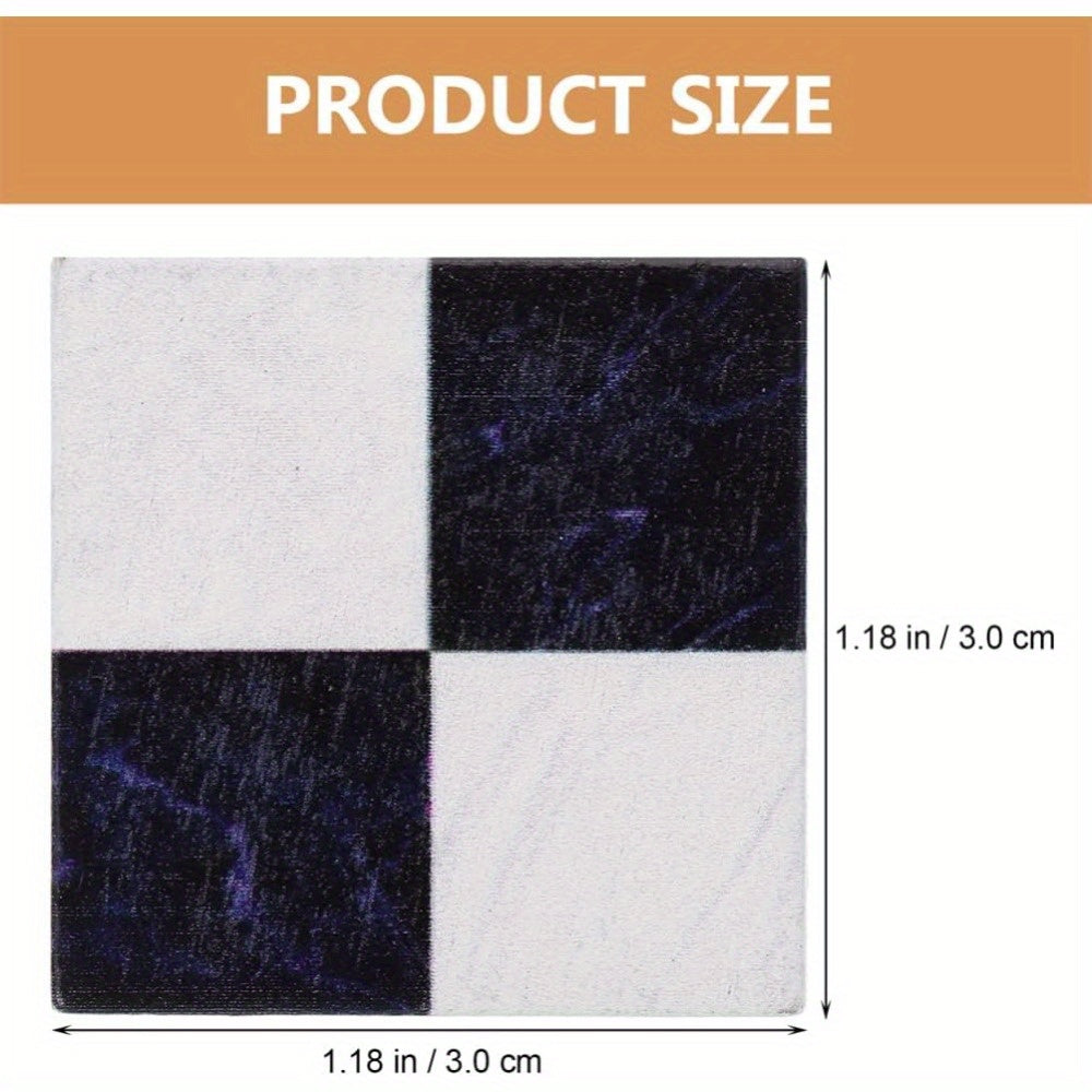 27pcs Mosaic Floor Tiles Set for Dollhouses & Home Decor
