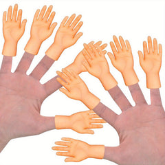 10 Pack Mini Hand Figurines Plastic Finger Puppets Creative Play Party Favors