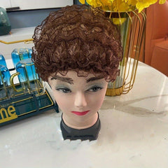 Lace Ruffles Turban Cap Head Wrap Bonnet Solid Chemo Hats