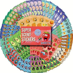 Fruit Scratch & Scent Stickers - Educational Decals for Teachers & Parents