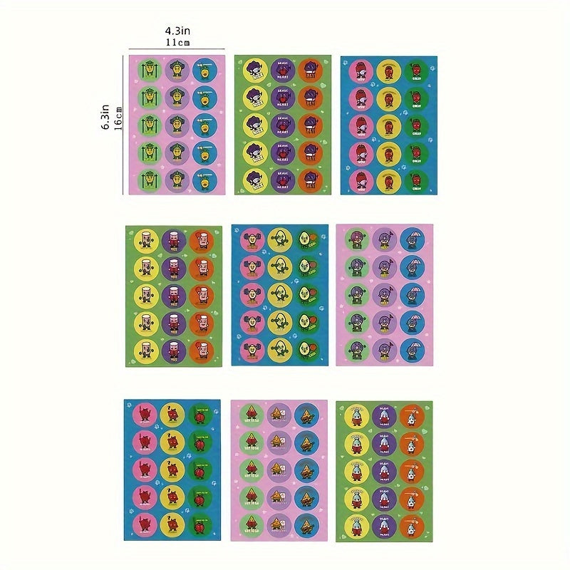 Fruit Scratch & Scent Stickers - Educational Decals for Teachers & Parents