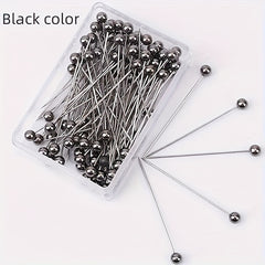 100 Metal 4 Positioning Needles Sewing Jewelry DIY Fixed Sewing Needles
