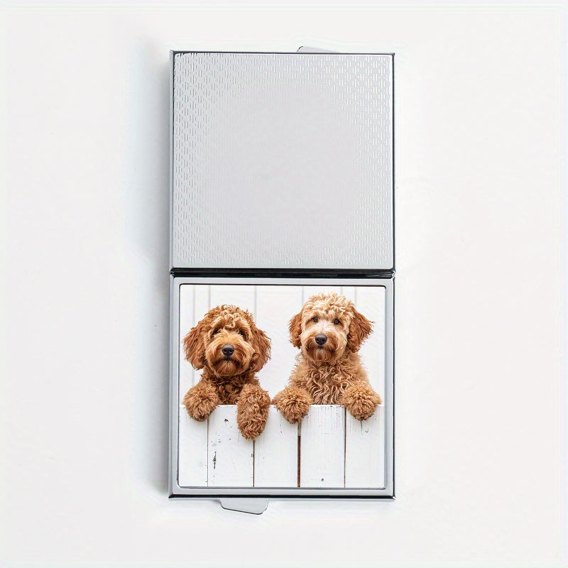 Mini Dog Pattern Pill Box