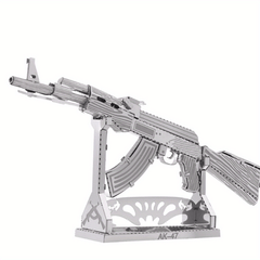 Steel 3D Puzzle Kit DIY Laser Cut Jigsaw Model Novelty Toy