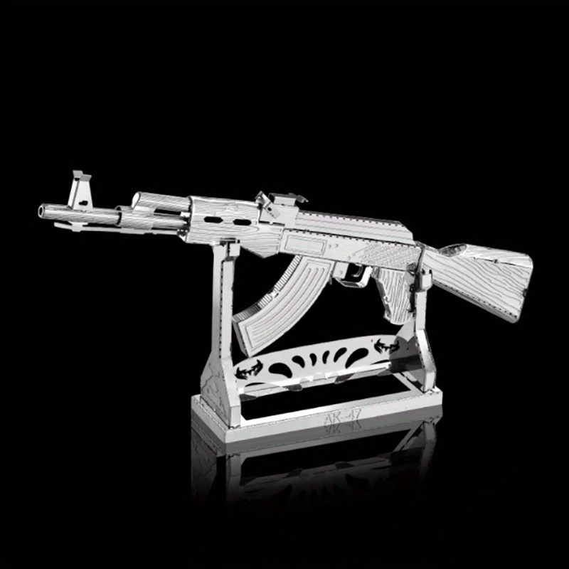 Steel 3D Puzzle Kit DIY Laser Cut Jigsaw Model Novelty Toy