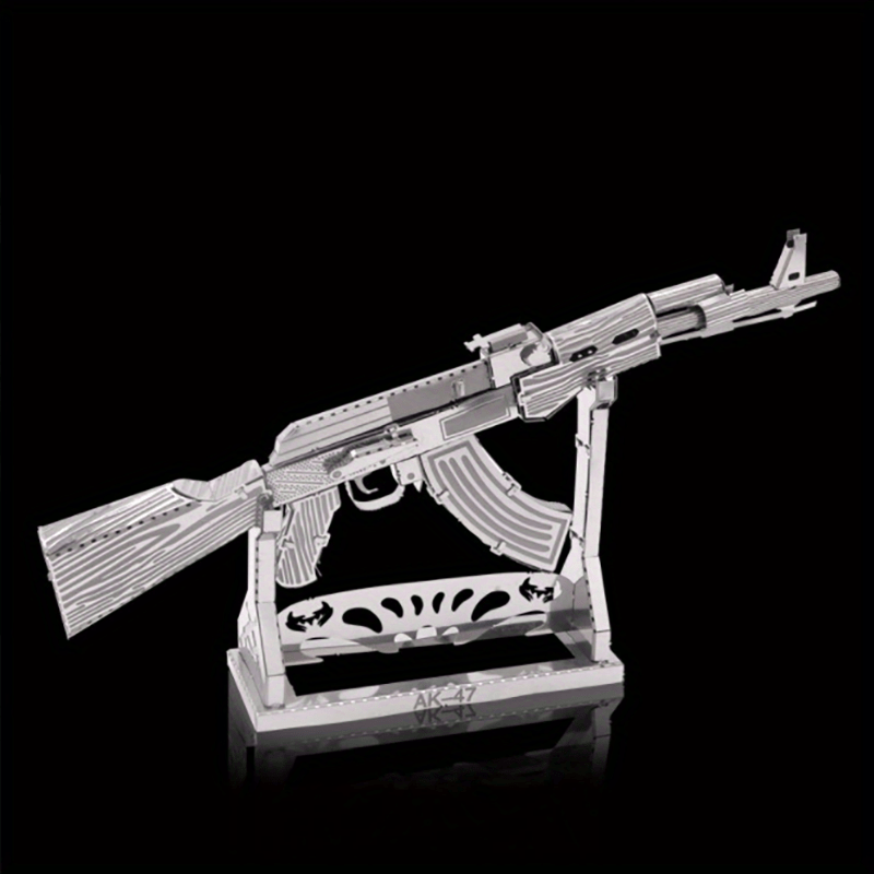 Steel 3D Puzzle Kit DIY Laser Cut Jigsaw Model Novelty Toy
