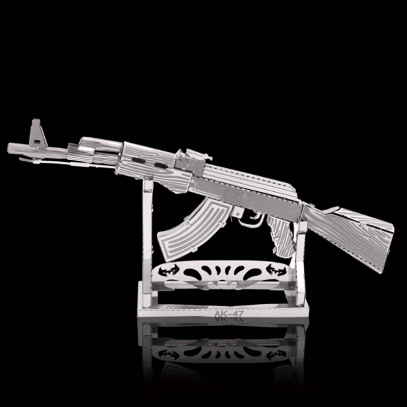 Steel 3D Puzzle Kit DIY Laser Cut Jigsaw Model Novelty Toy