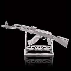 Steel 3D Puzzle Kit DIY Laser Cut Jigsaw Model Novelty Toy