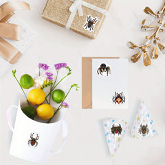 500pcs Spider Insect Sticker Pack - Water Bottles Laptop Decals