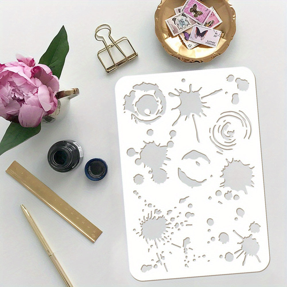 Reusable PVC Graffiti Stencil 29x21cm for DIY Art on Wood & Wall