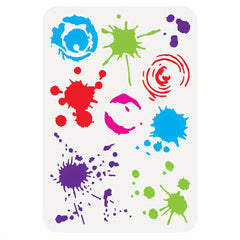 Reusable PVC Graffiti Stencil 29x21cm for DIY Art on Wood & Wall