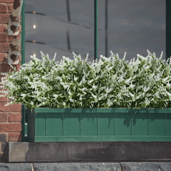 UV Resistant Outdoor Artificial Flowers Bundle for Weddings, Durable Plastic