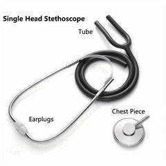 Stethoscope Toy Doctor's Tool Family Game Pink Plastic Metallic Accents