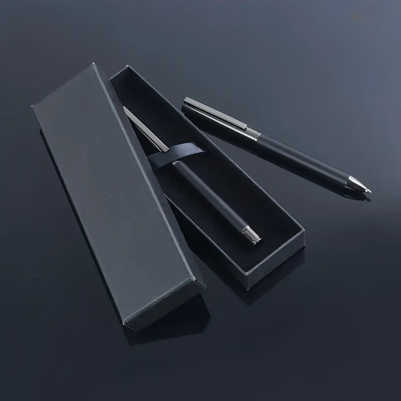 Elegant Boxed Metal Pens Set