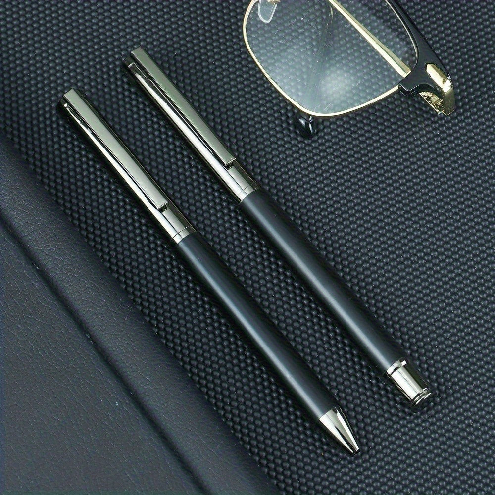 Elegant Boxed Metal Pens Set