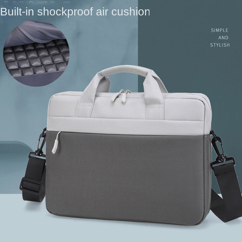 Water Resistant Laptop Bag with Shock Absorbing Liner