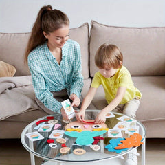 Colorful Emotion Learning Games with Face Cards for Kids