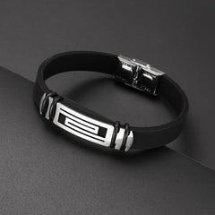 Stylish Faux Leather Bracelet - Men's Gift