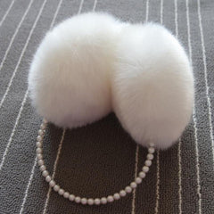 Women's Winter Plush Earmuffs Simulated Pearl Earmuffs