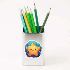 50 Cute Stars Vinyl Stickers Waterproof DIY Phone Cases Laptops