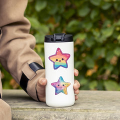 50 Cute Stars Vinyl Stickers Waterproof DIY Phone Cases Laptops