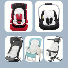 Soft Stroller Seat Cushion Reversible Waist Padding Cloth Surface 0-3 Years