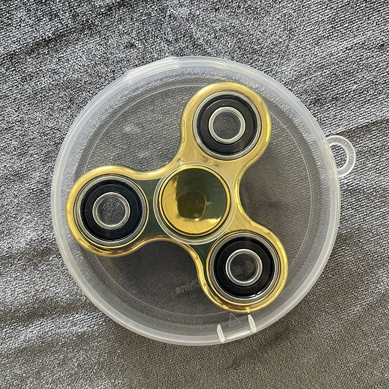 Colorful Fingertip Gyroscope Hand Spinner Decompression Toy