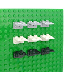 20 PCS Figures Stand Base Plates Building Blocks Brackets DIY Display