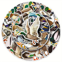 50 Mallard Duck Cartoon Stickers for Decorating