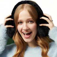Windproof Plush Cozy Women's Earmuffs Winter Comfort