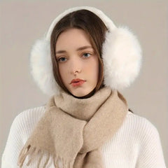 Windproof Plush Cozy Women's Earmuffs Winter Comfort