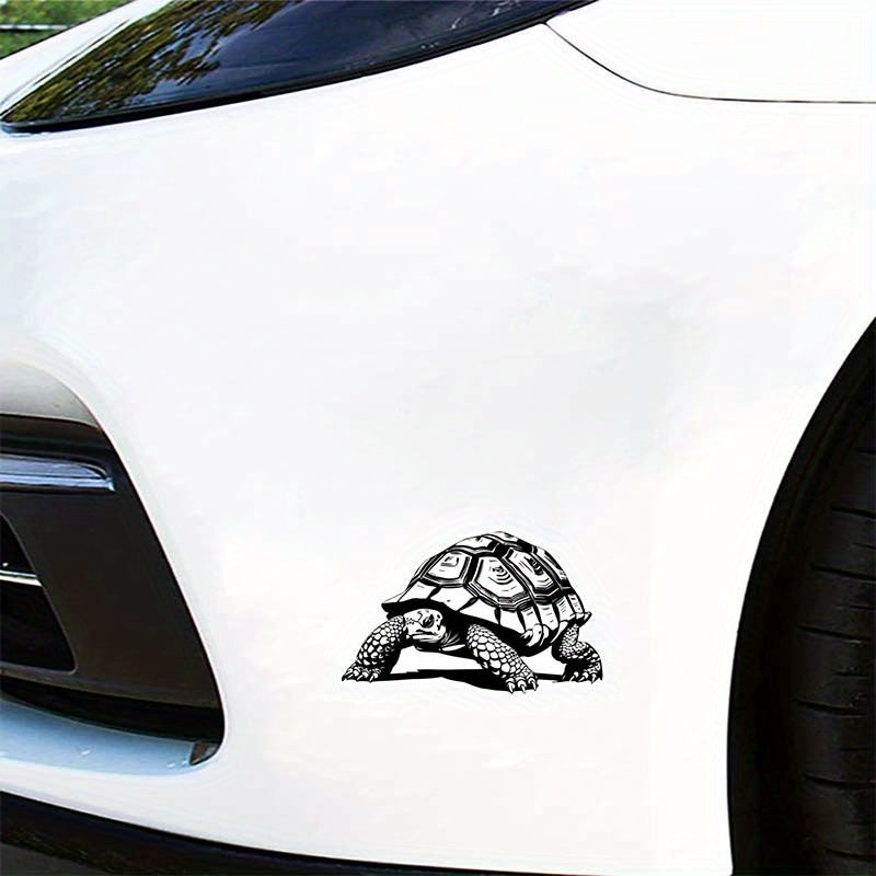 Turtle Pattern Vinyl Sticker Matte Finish Self Adhesive