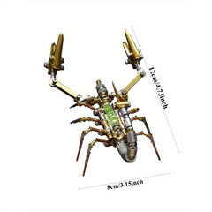 Mechanical Scorpion Metal Assembly Model Toy Gift