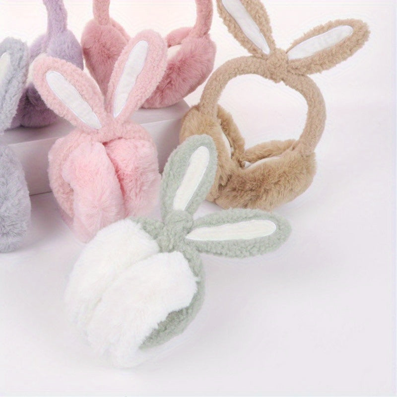 Autumn Winter Rabbit Ear Plush Ear Muffs Plush Ear Muffs