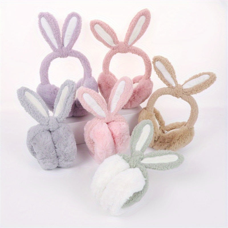 Autumn Winter Rabbit Ear Plush Ear Muffs Plush Ear Muffs