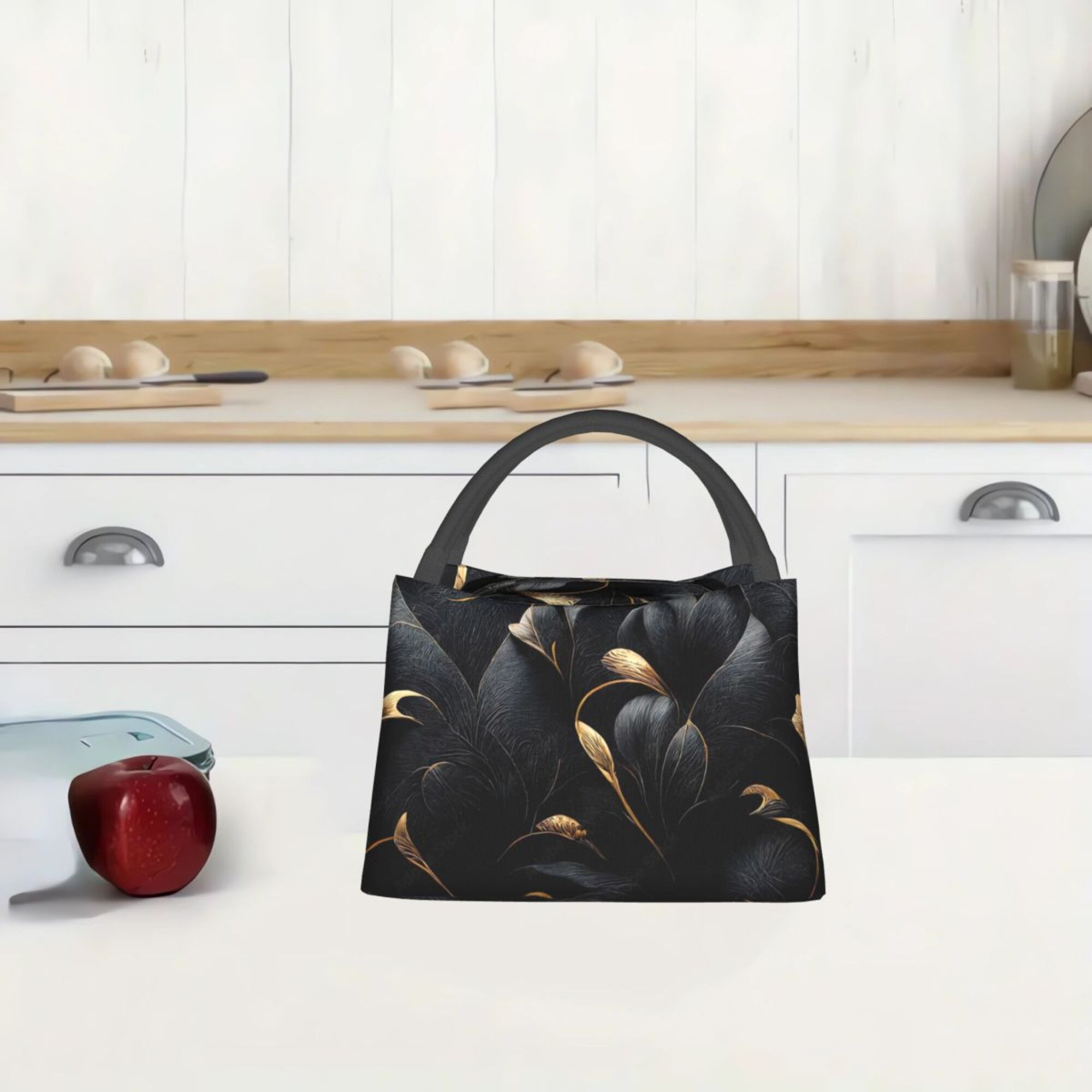 Water Resistant Insulated Lunch Bag Portable Cooler Tote for Camping Picnics