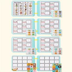 Early Learners CVC Word Building Busy Book
