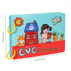 Early Learners CVC Word Building Busy Book