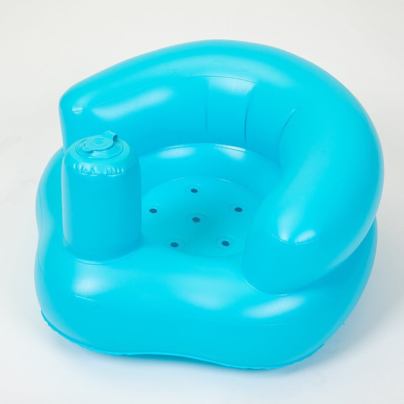 Inflatable Kids's Seat Small Sofa Bath Tub Portable Learning Stool